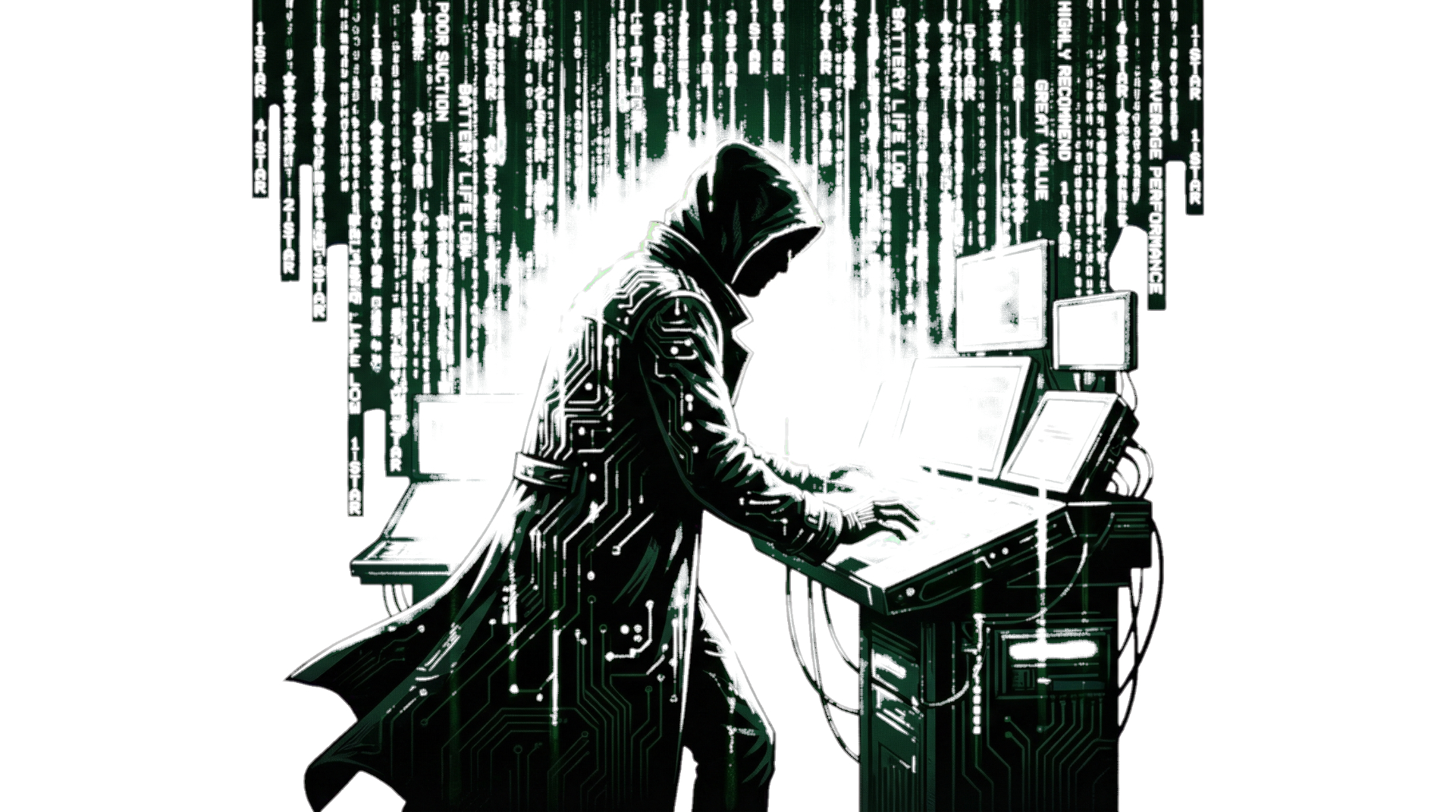 Data analyst processing review data
